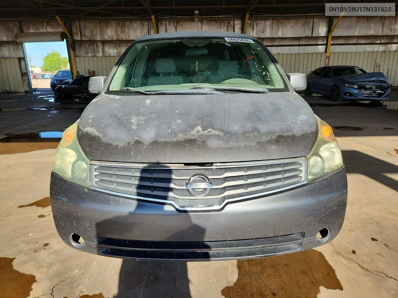 2007 Nissan Quest 3.5 VIN: 5N1BV28U17N131623 Lot: 56625656
