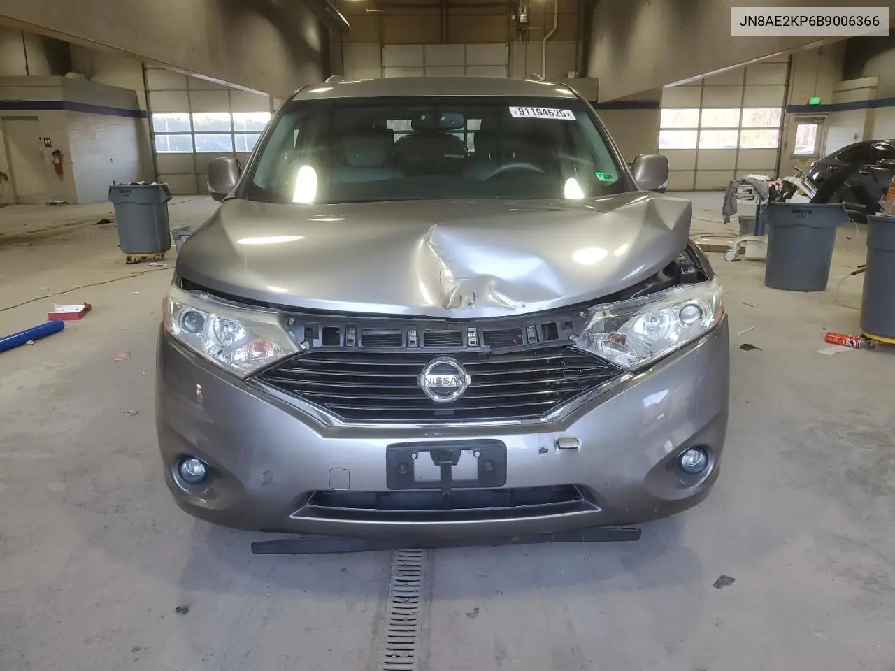 JN8AE2KP6B9006366 2011 Nissan Quest S