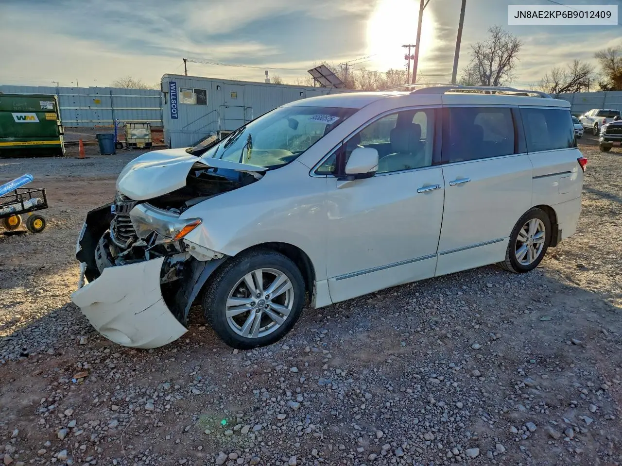 JN8AE2KP6B9012409 2011 Nissan Quest S