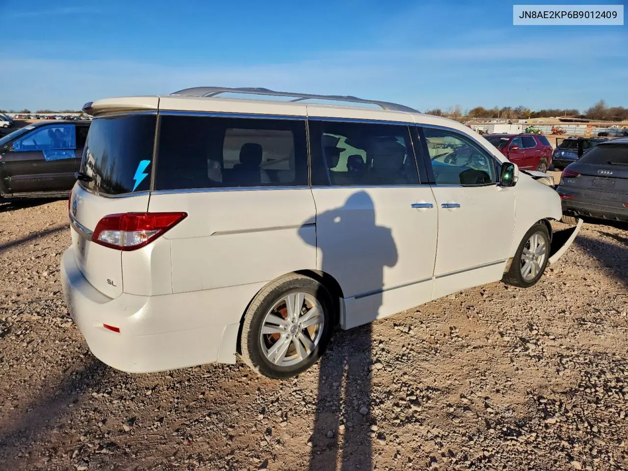 JN8AE2KP6B9012409 2011 Nissan Quest S