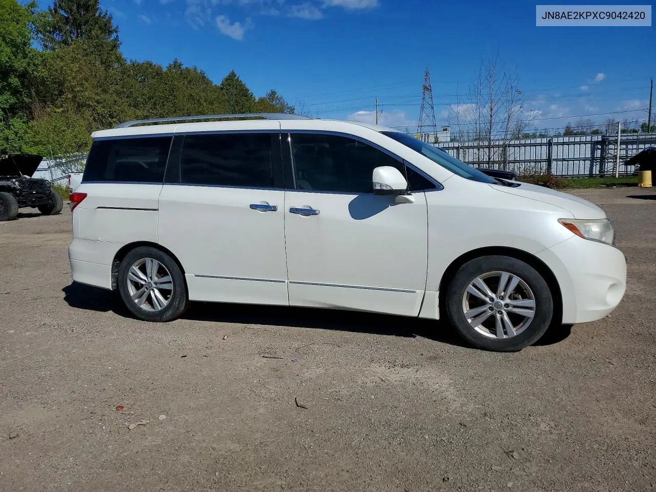 2012 Nissan Quest 3.5 S VIN: JN8AE2KPXC9042420 Lot: 51448956