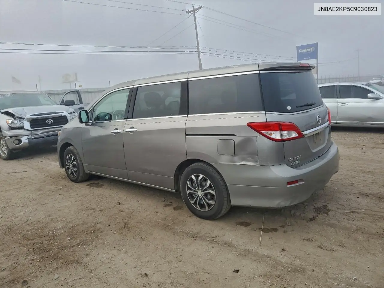 JN8AE2KP5C9030823 2012 Nissan Quest S