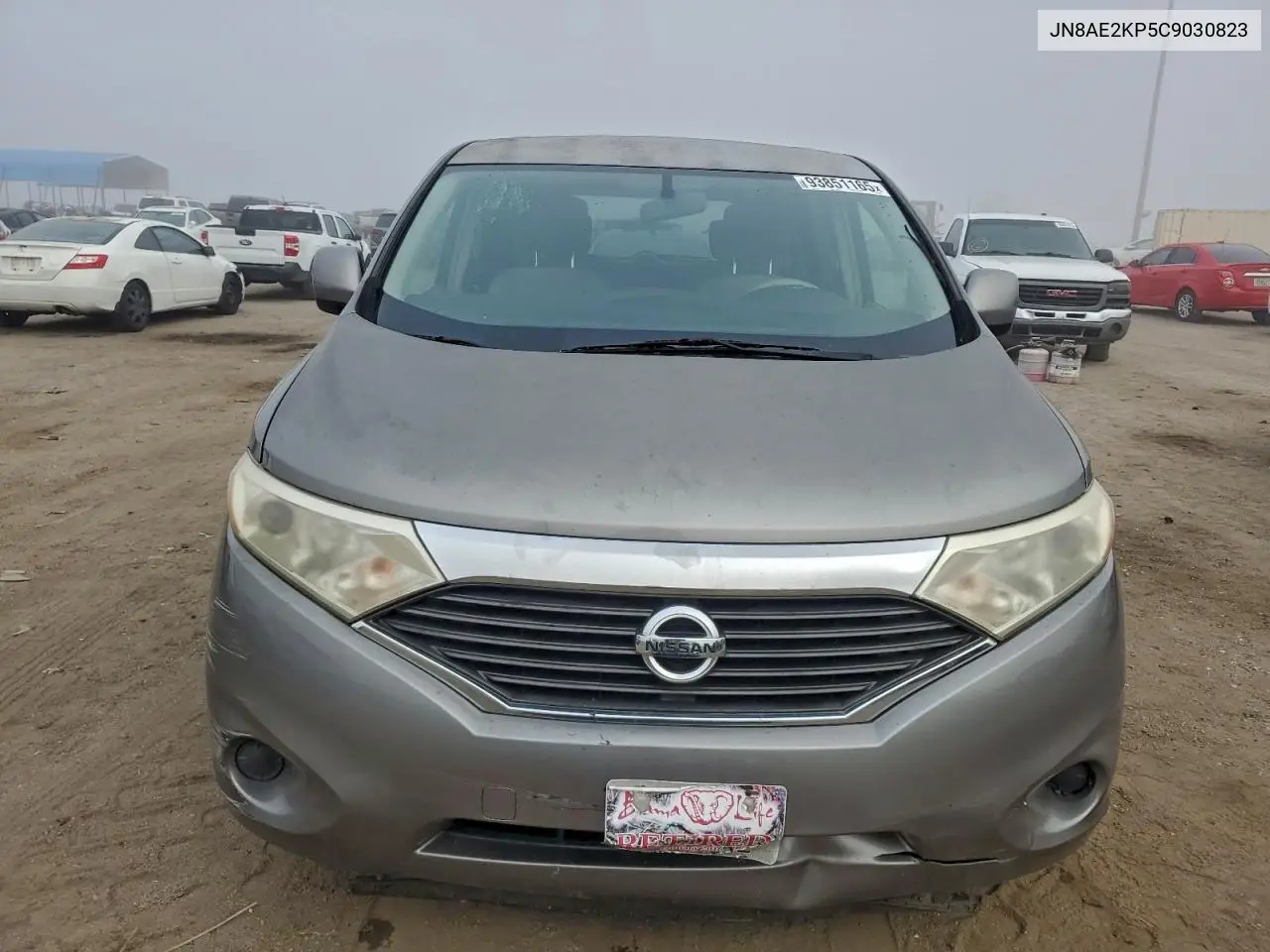 JN8AE2KP5C9030823 2012 Nissan Quest S