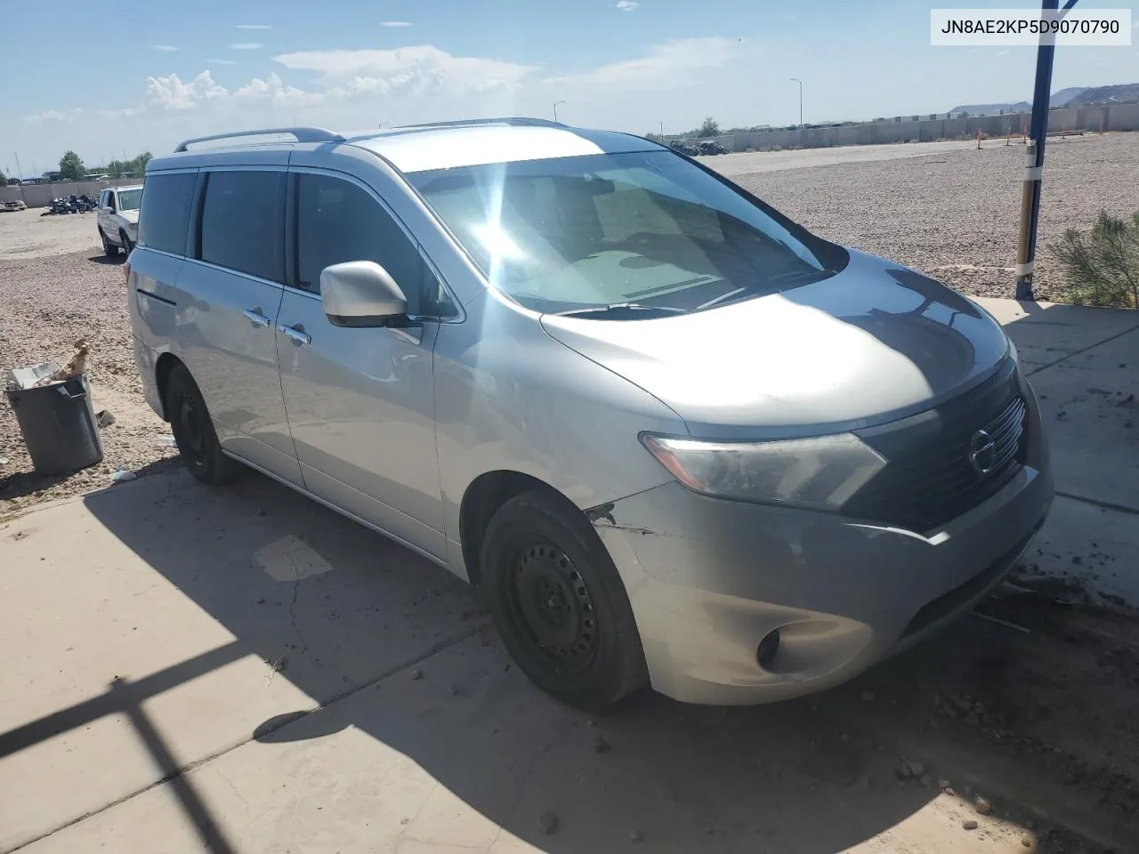 JN8AE2KP5D9070790 2013 Nissan Quest S