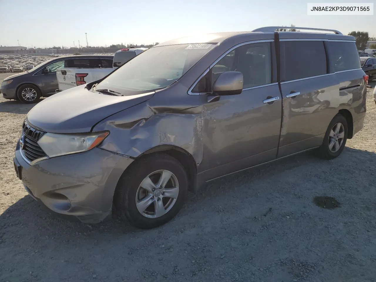 JN8AE2KP3D9071565 2013 Nissan Quest S