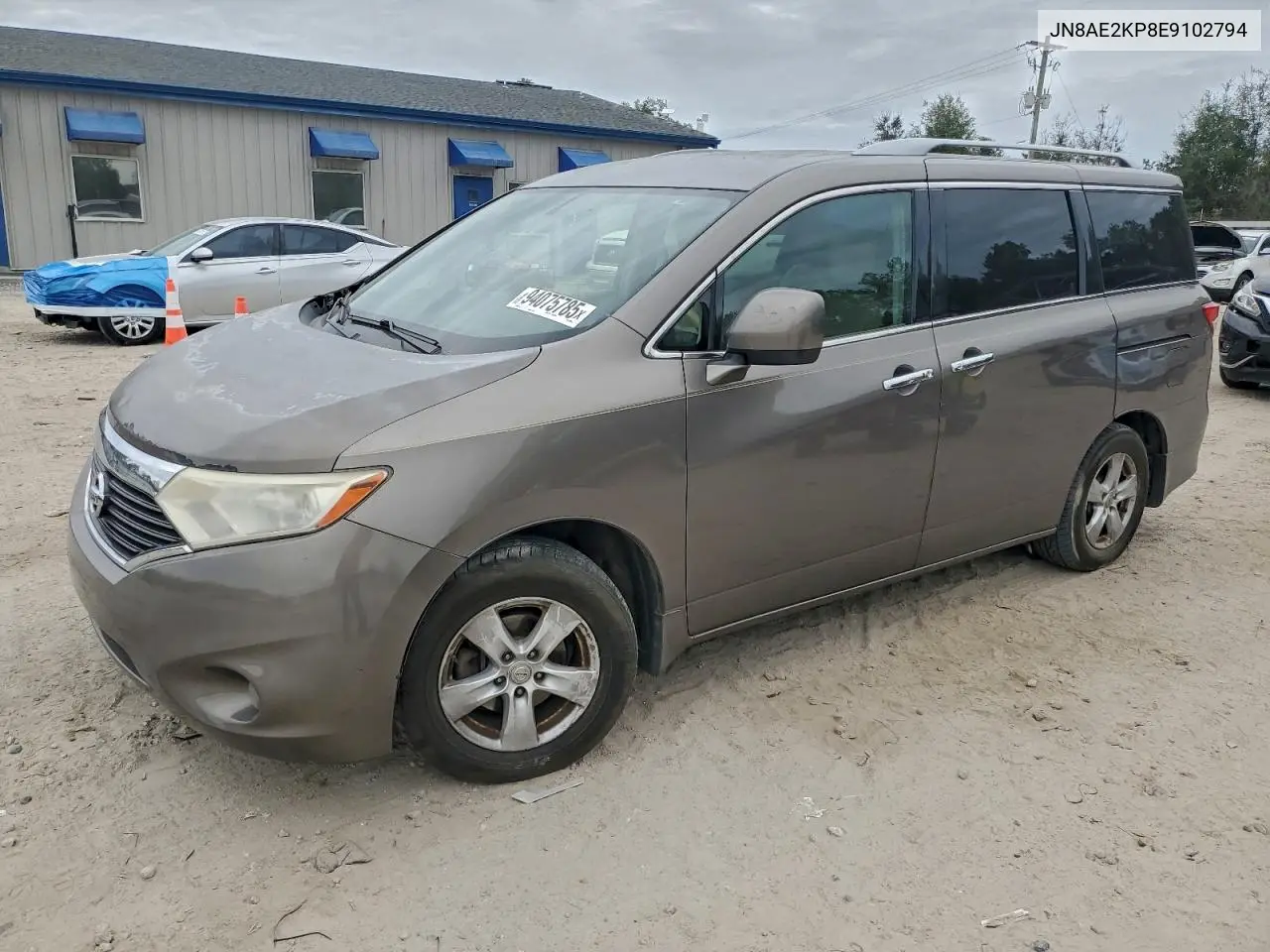 JN8AE2KP8E9102794 2014 Nissan Quest S