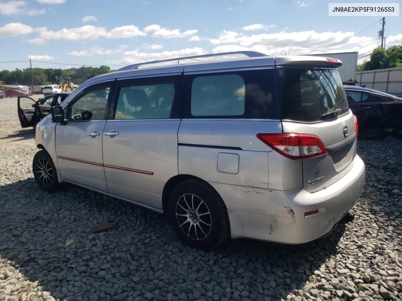 JN8AE2KP5F9126553 2015 Nissan Quest S