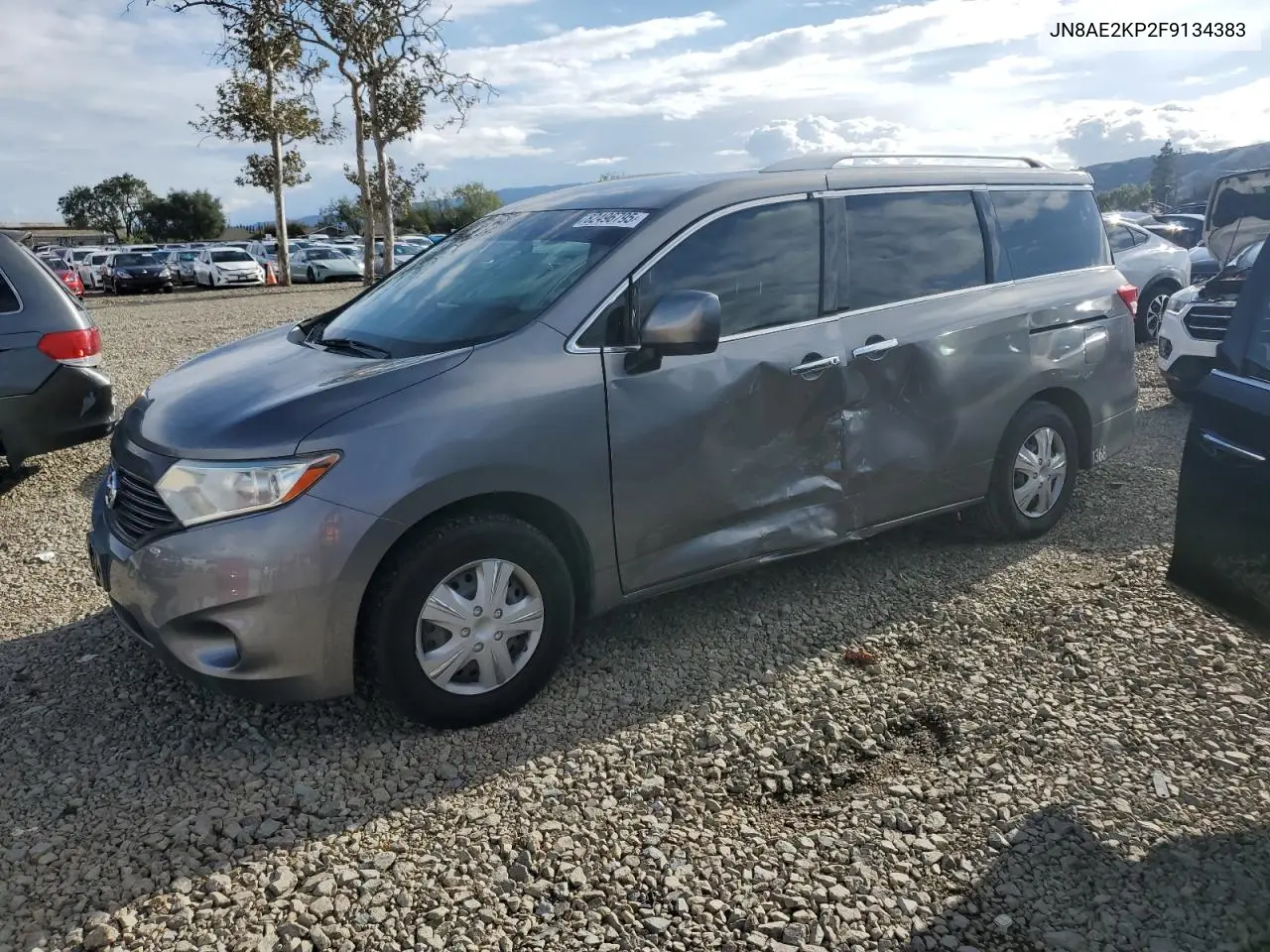 JN8AE2KP2F9134383 2015 Nissan Quest S