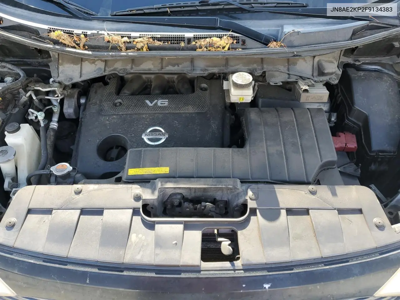 JN8AE2KP2F9134383 2015 Nissan Quest S