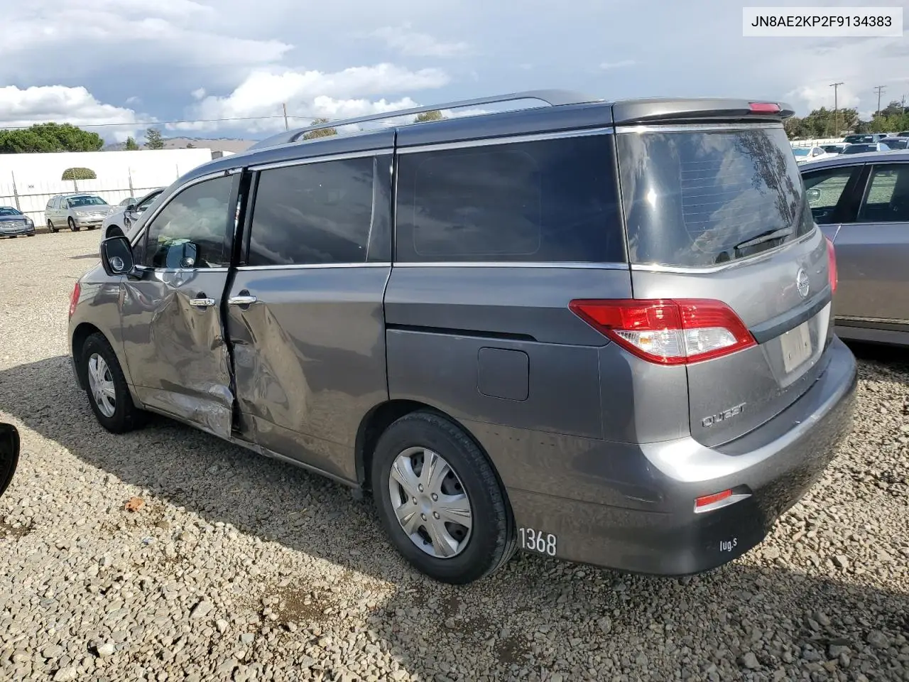 JN8AE2KP2F9134383 2015 Nissan Quest S