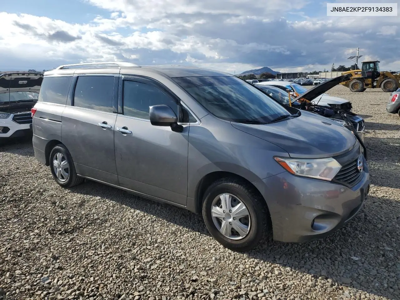JN8AE2KP2F9134383 2015 Nissan Quest S