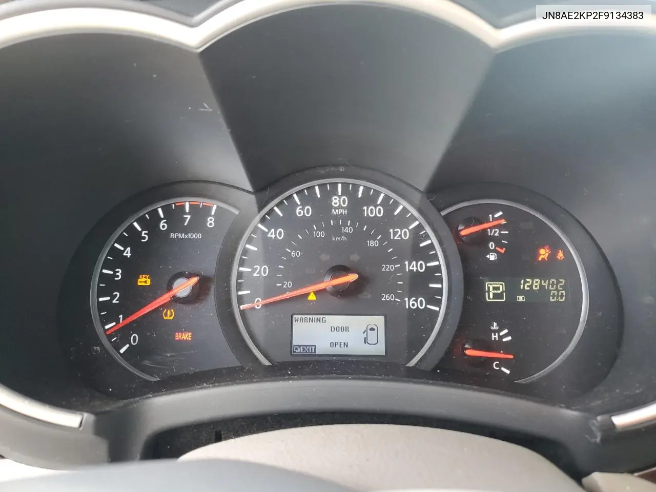 JN8AE2KP2F9134383 2015 Nissan Quest S