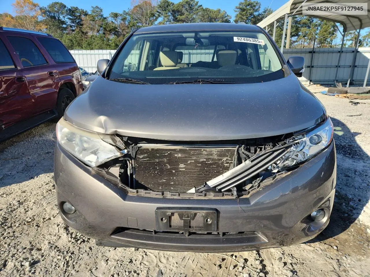 JN8AE2KP5F9127945 2015 Nissan Quest S