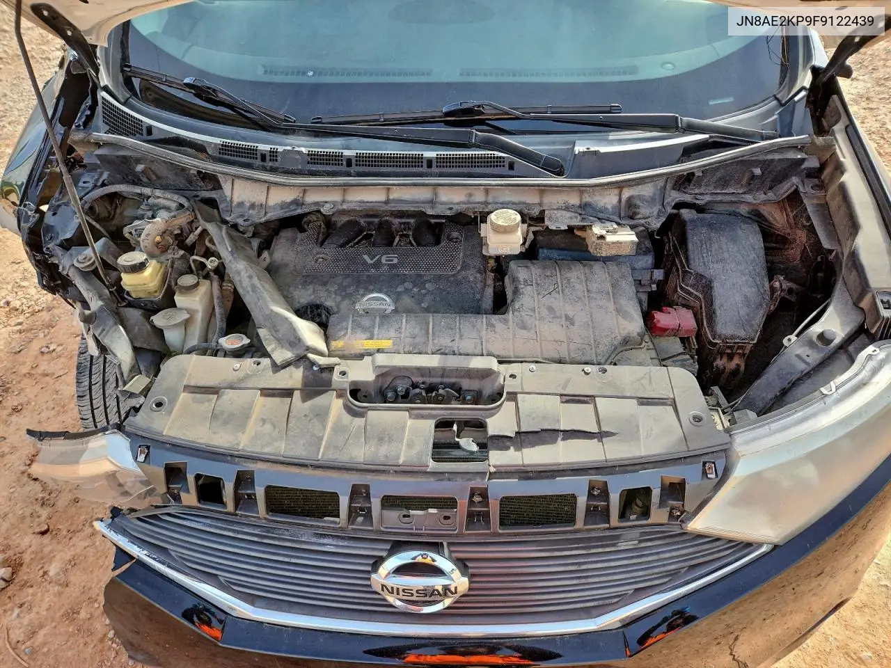 JN8AE2KP9F9122439 2015 Nissan Quest S