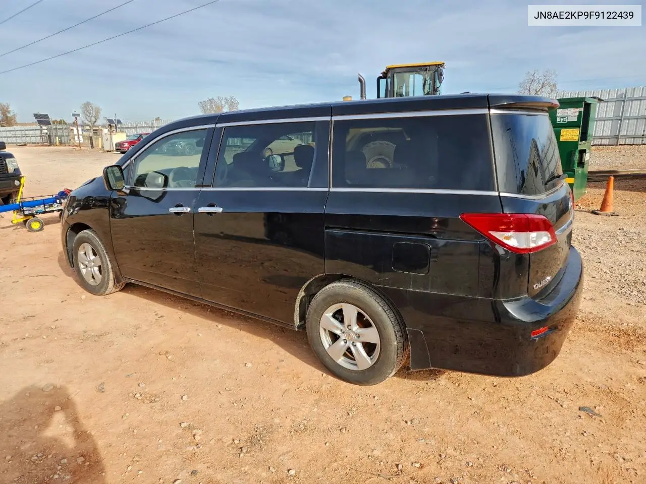 JN8AE2KP9F9122439 2015 Nissan Quest S