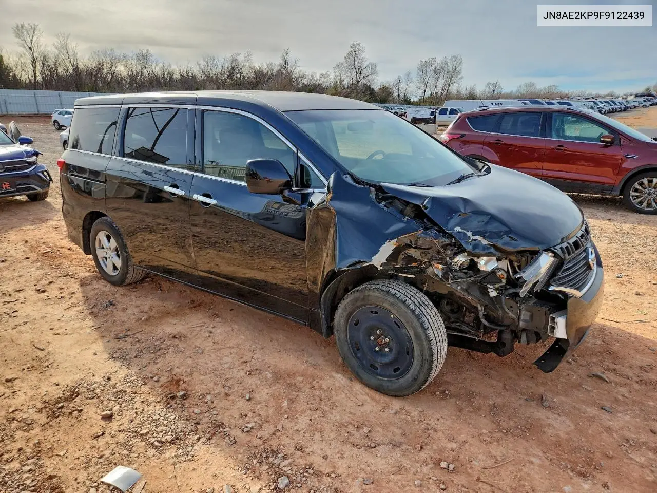 JN8AE2KP9F9122439 2015 Nissan Quest S