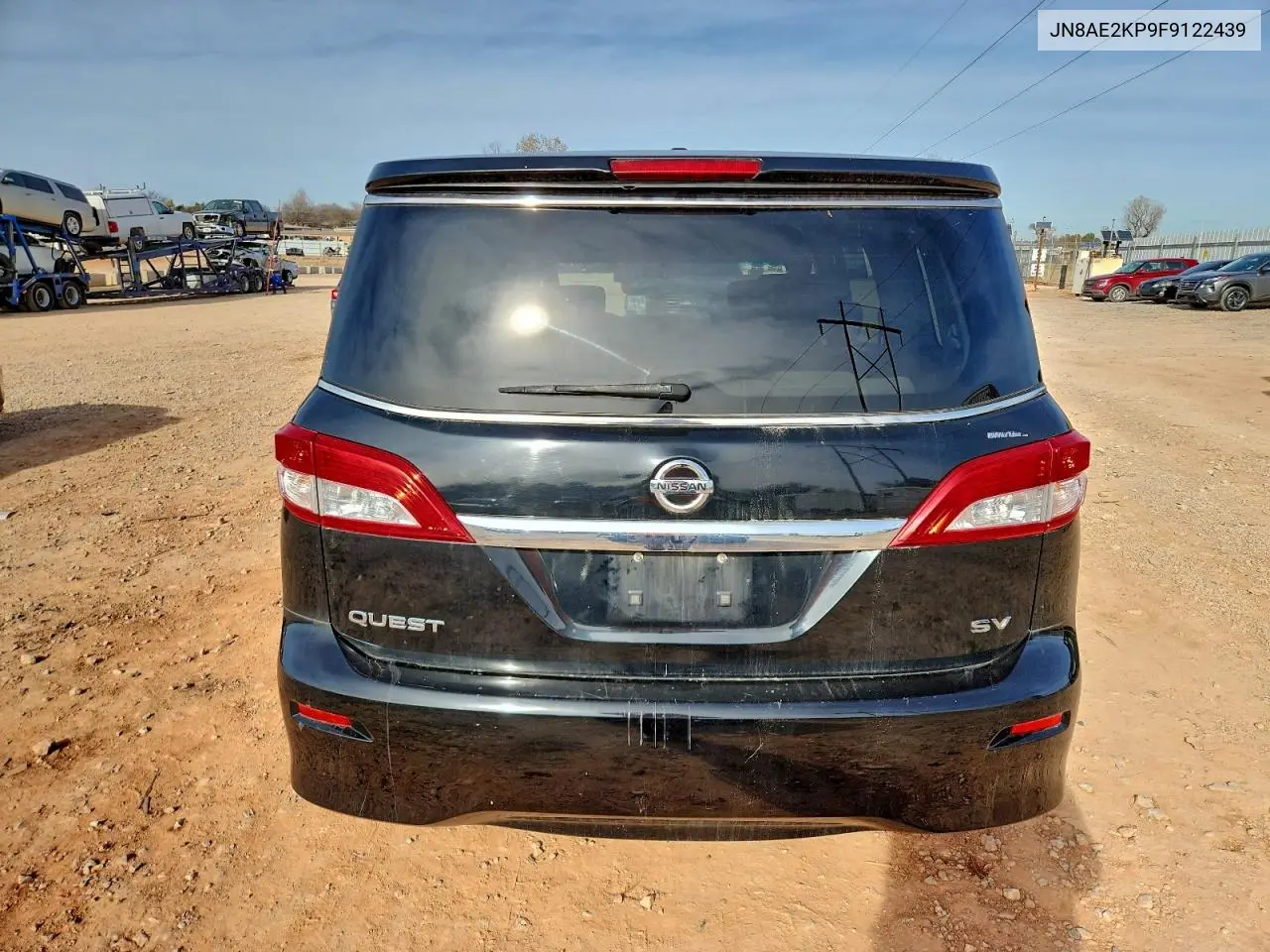 JN8AE2KP9F9122439 2015 Nissan Quest S