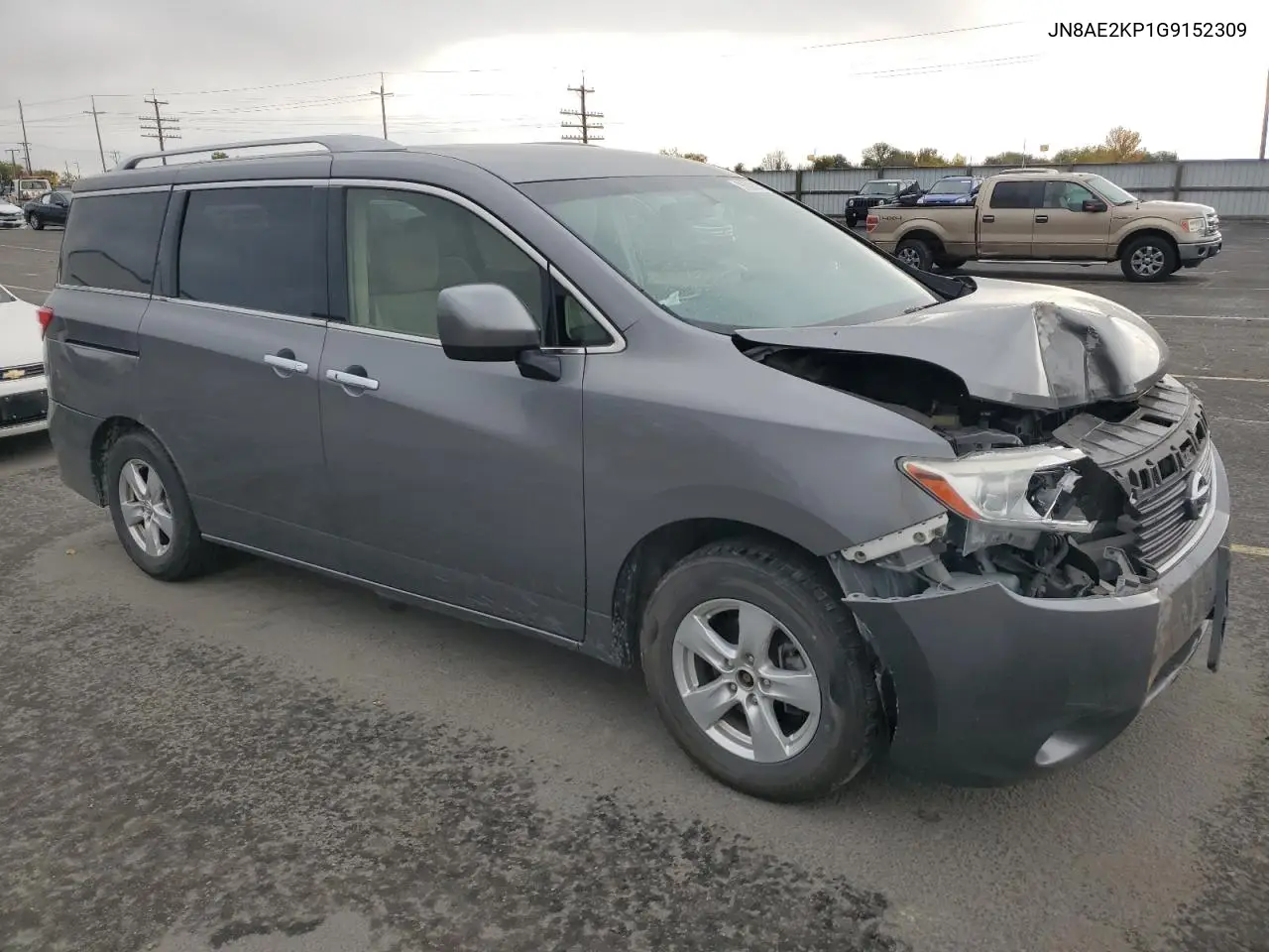 JN8AE2KP1G9152309 2016 Nissan Quest S