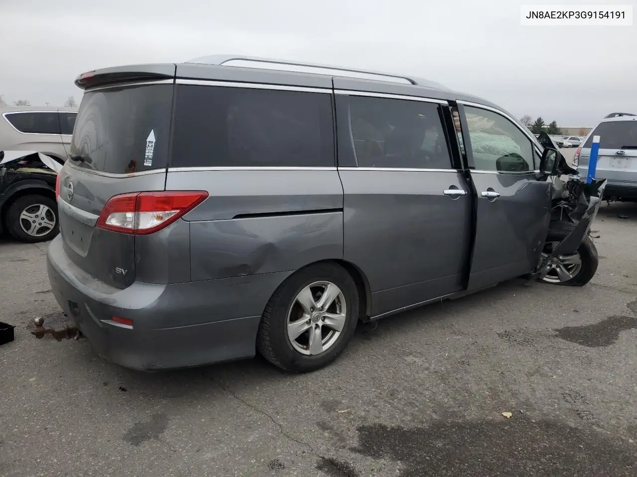JN8AE2KP3G9154191 2016 Nissan Quest S