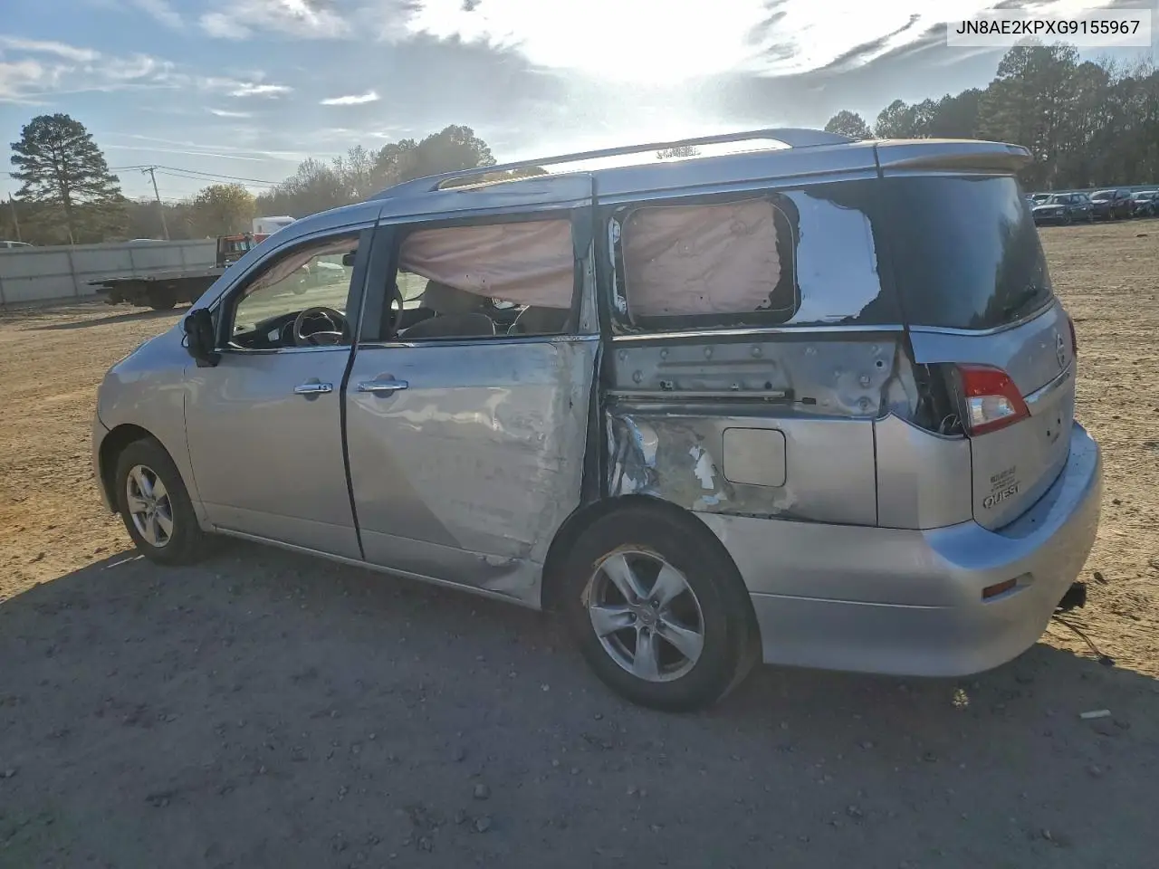 JN8AE2KPXG9155967 2016 Nissan Quest S