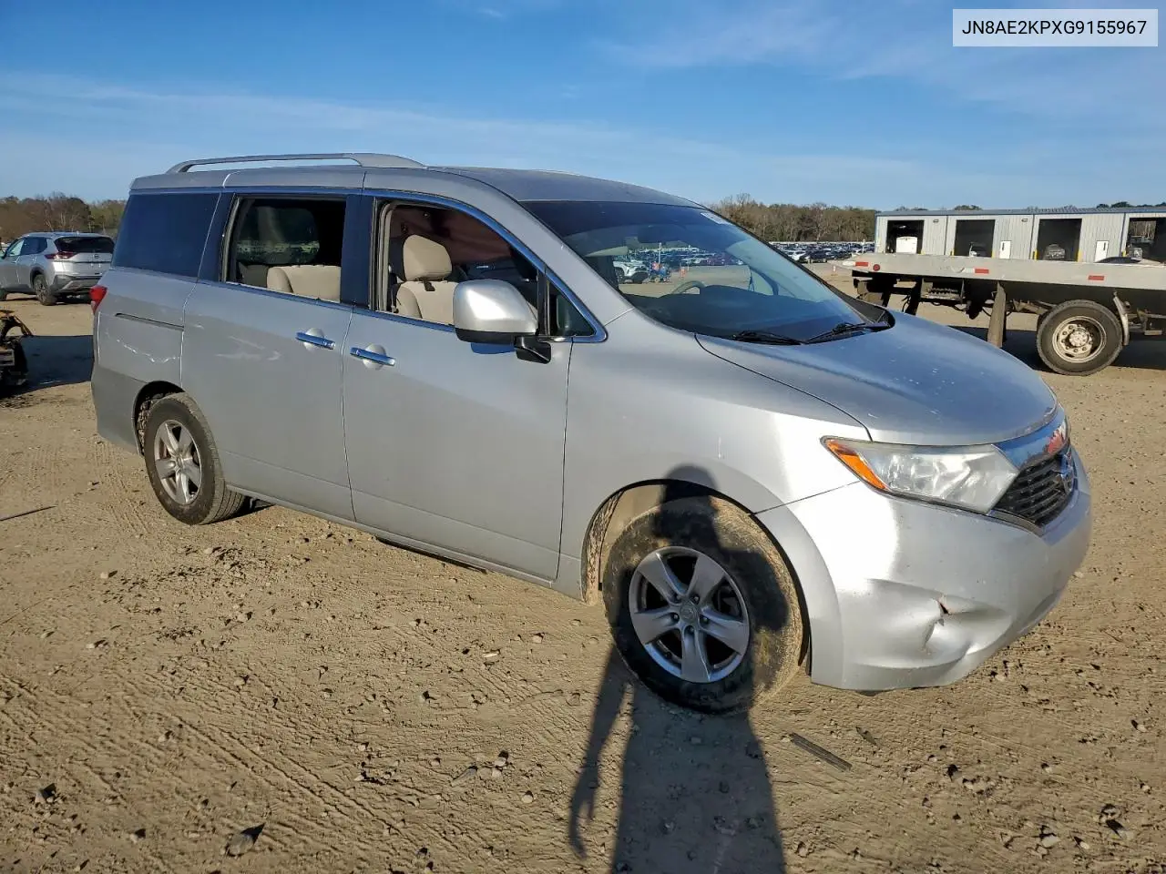 JN8AE2KPXG9155967 2016 Nissan Quest S