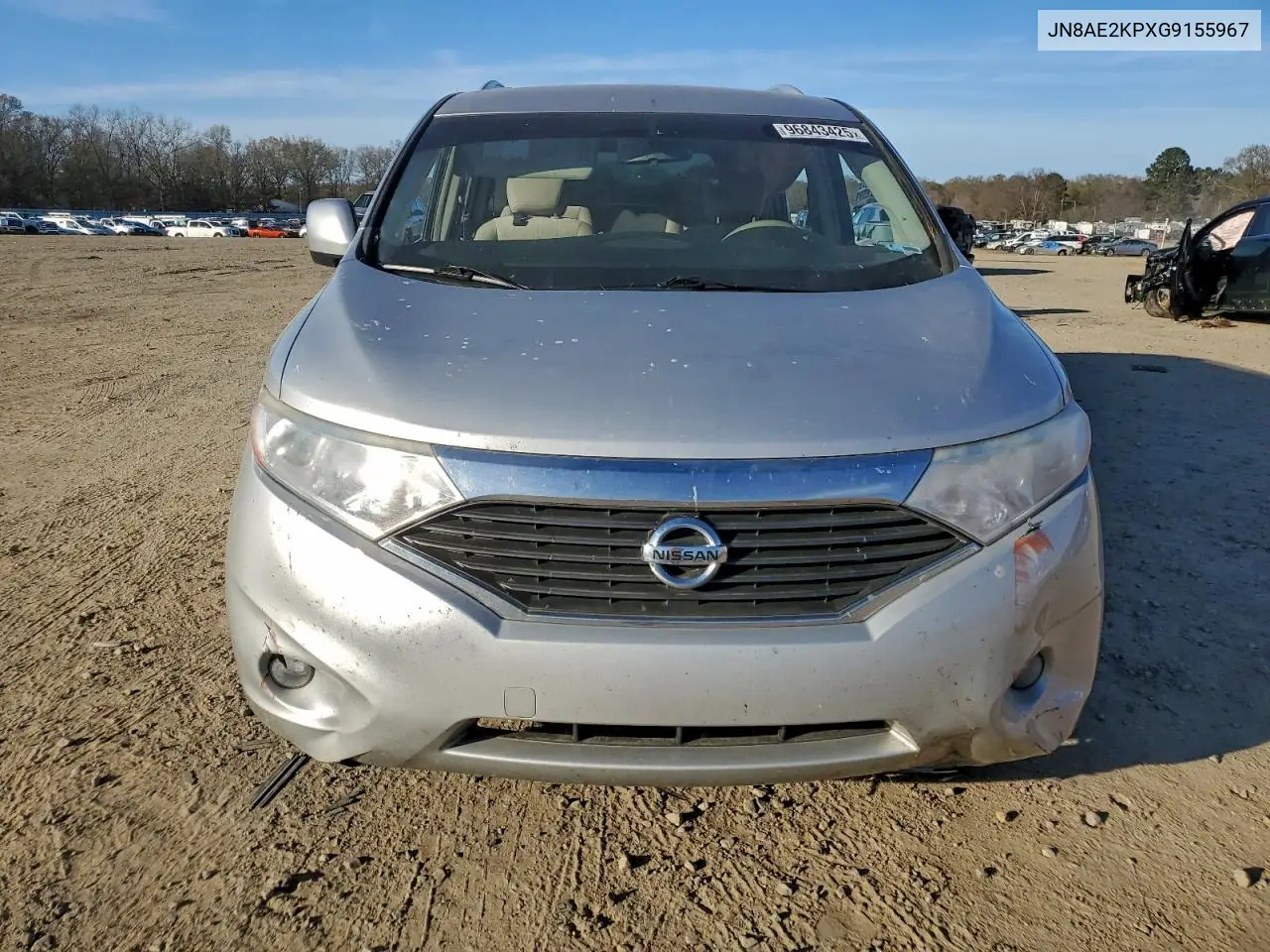 JN8AE2KPXG9155967 2016 Nissan Quest S
