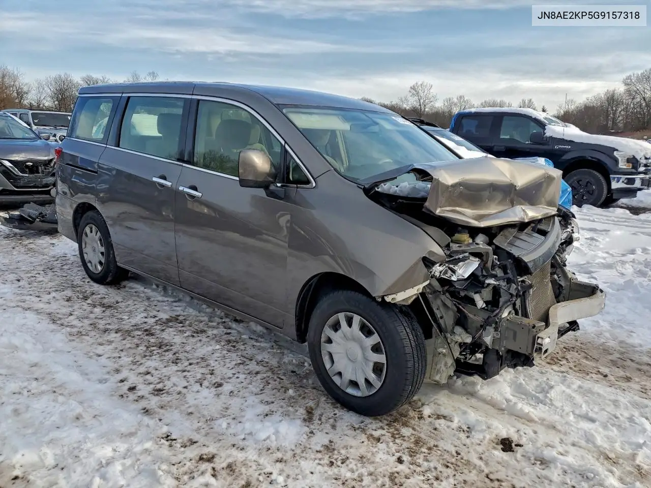JN8AE2KP5G9157318 2016 Nissan Quest S