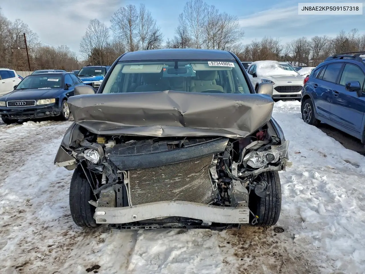 JN8AE2KP5G9157318 2016 Nissan Quest S