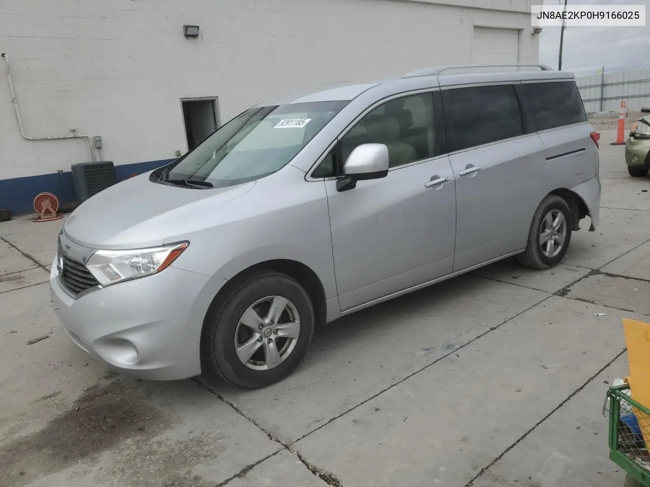 JN8AE2KP0H9166025 2017 Nissan Quest S
