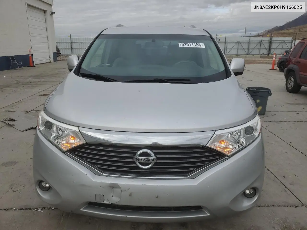 JN8AE2KP0H9166025 2017 Nissan Quest S