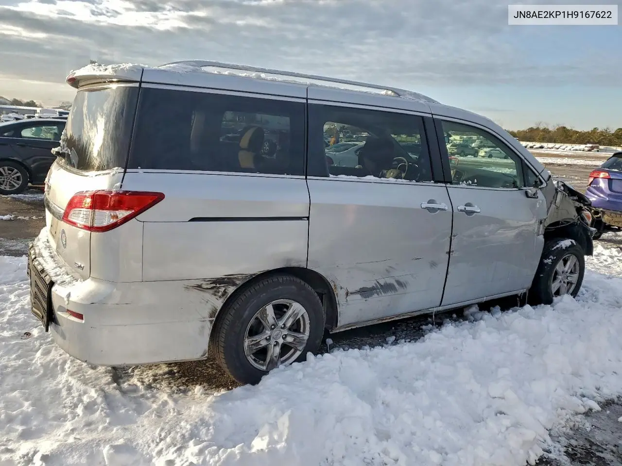 JN8AE2KP1H9167622 2017 Nissan Quest S