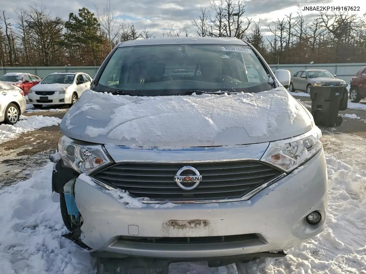 JN8AE2KP1H9167622 2017 Nissan Quest S