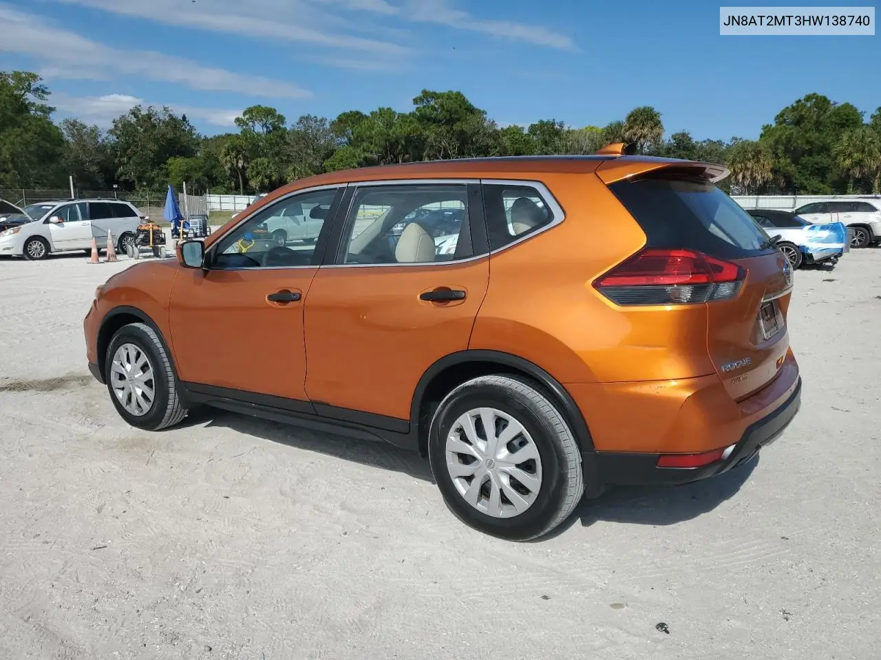 JN8AT2MT3HW138740 2017 Nissan Rogue S