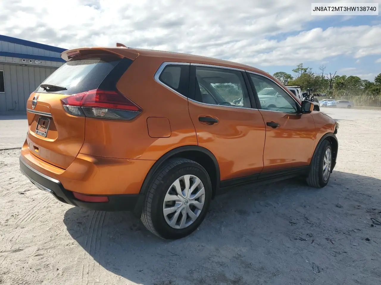 JN8AT2MT3HW138740 2017 Nissan Rogue S
