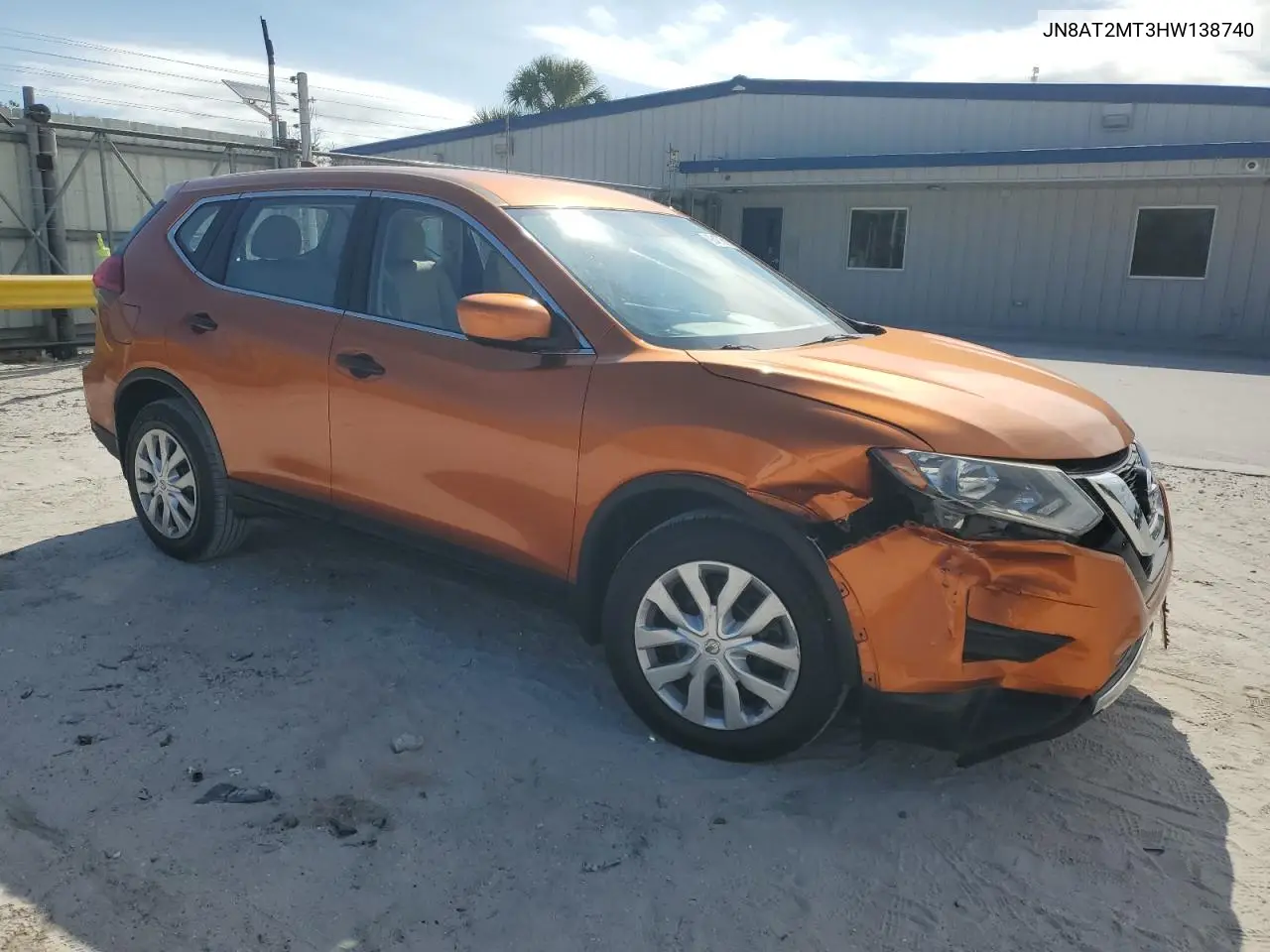 JN8AT2MT3HW138740 2017 Nissan Rogue S