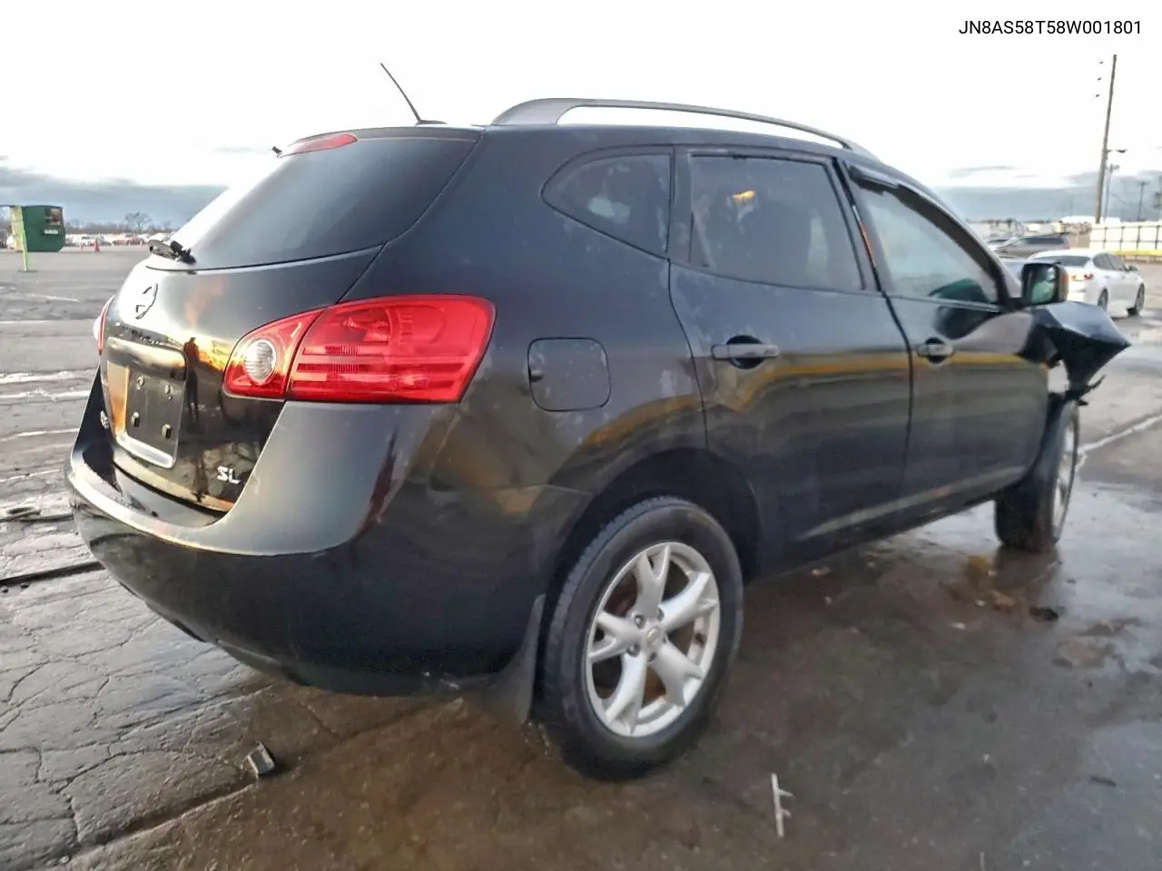 JN8AS58T58W001801 2008 Nissan Rogue S