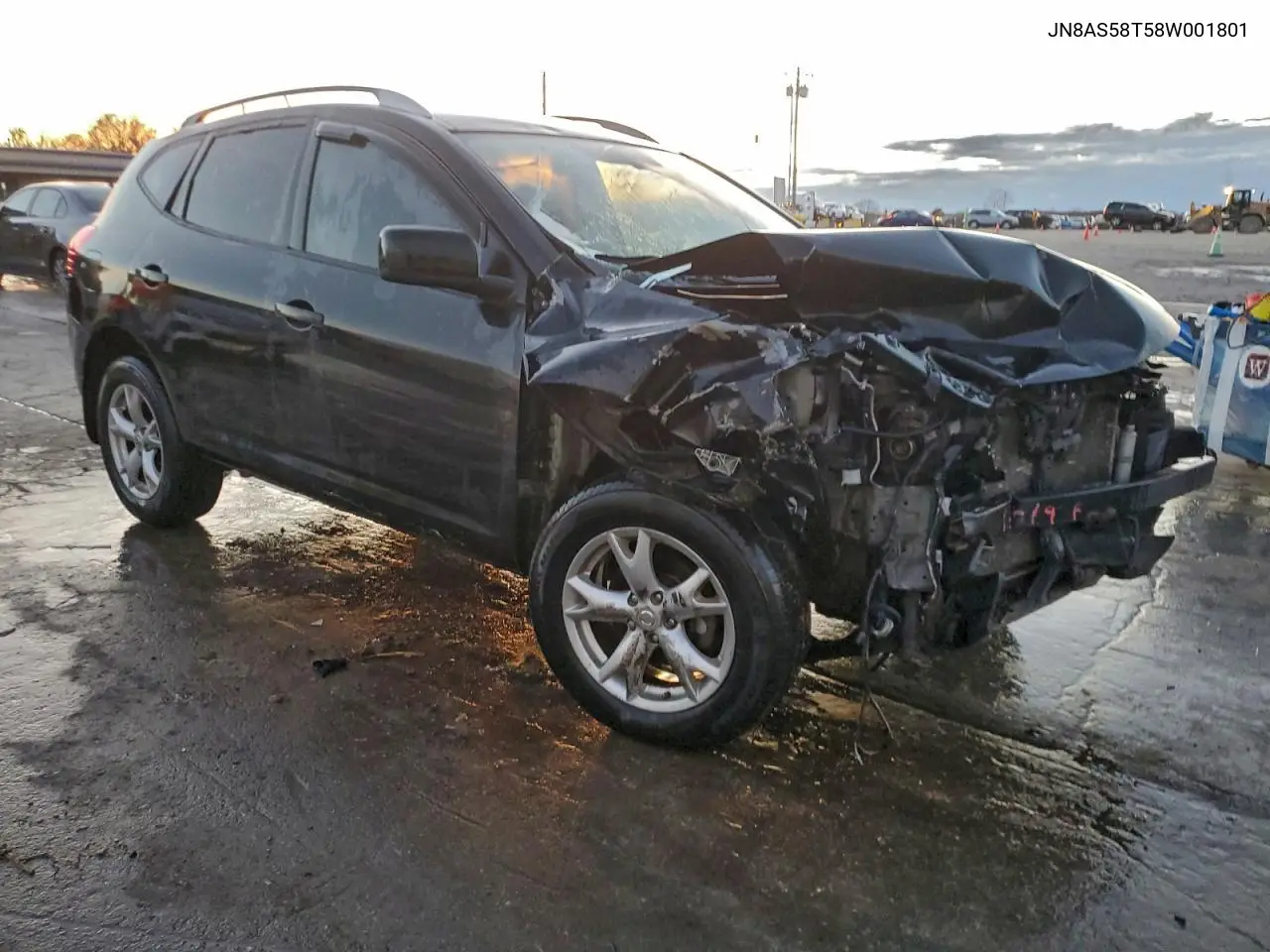 JN8AS58T58W001801 2008 Nissan Rogue S