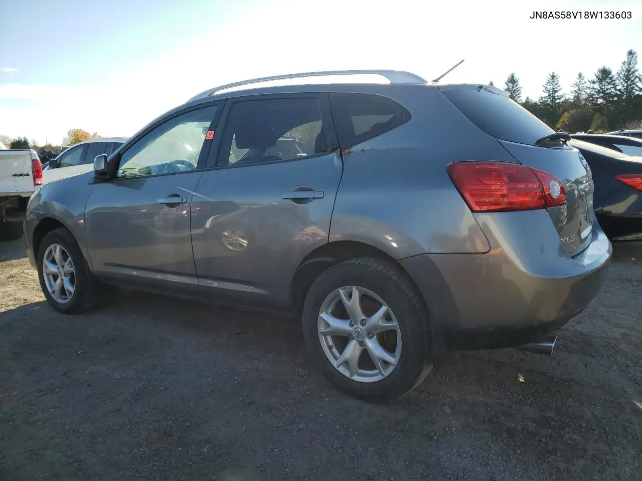 JN8AS58V18W133603 2008 Nissan Rogue S