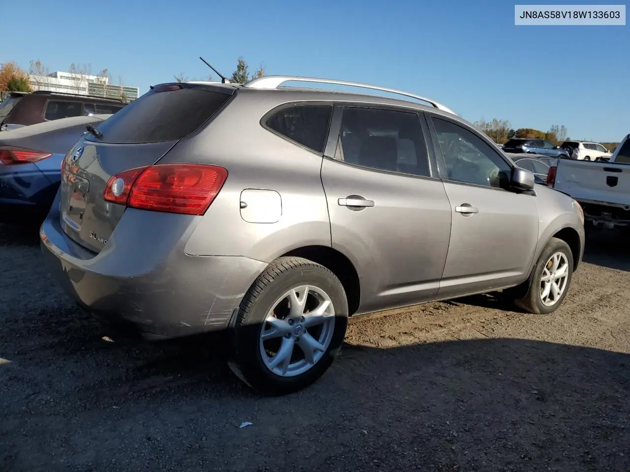 JN8AS58V18W133603 2008 Nissan Rogue S