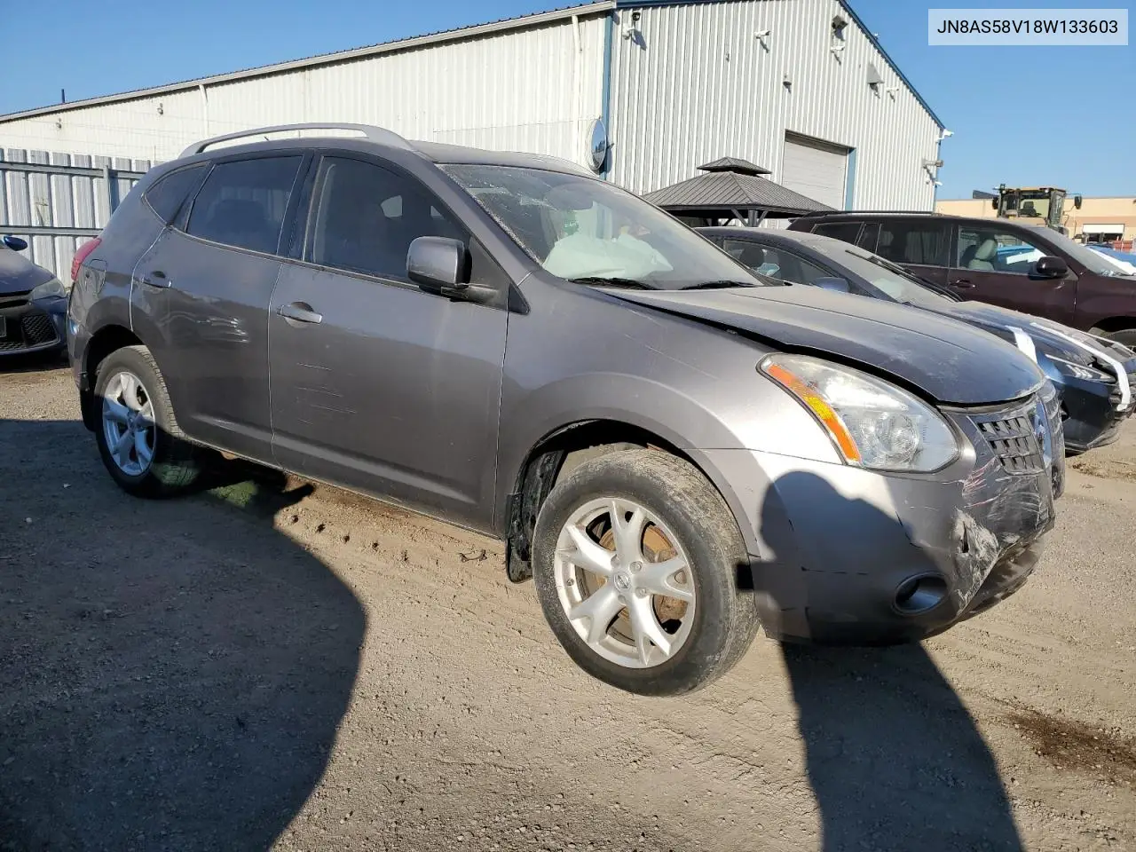 JN8AS58V18W133603 2008 Nissan Rogue S