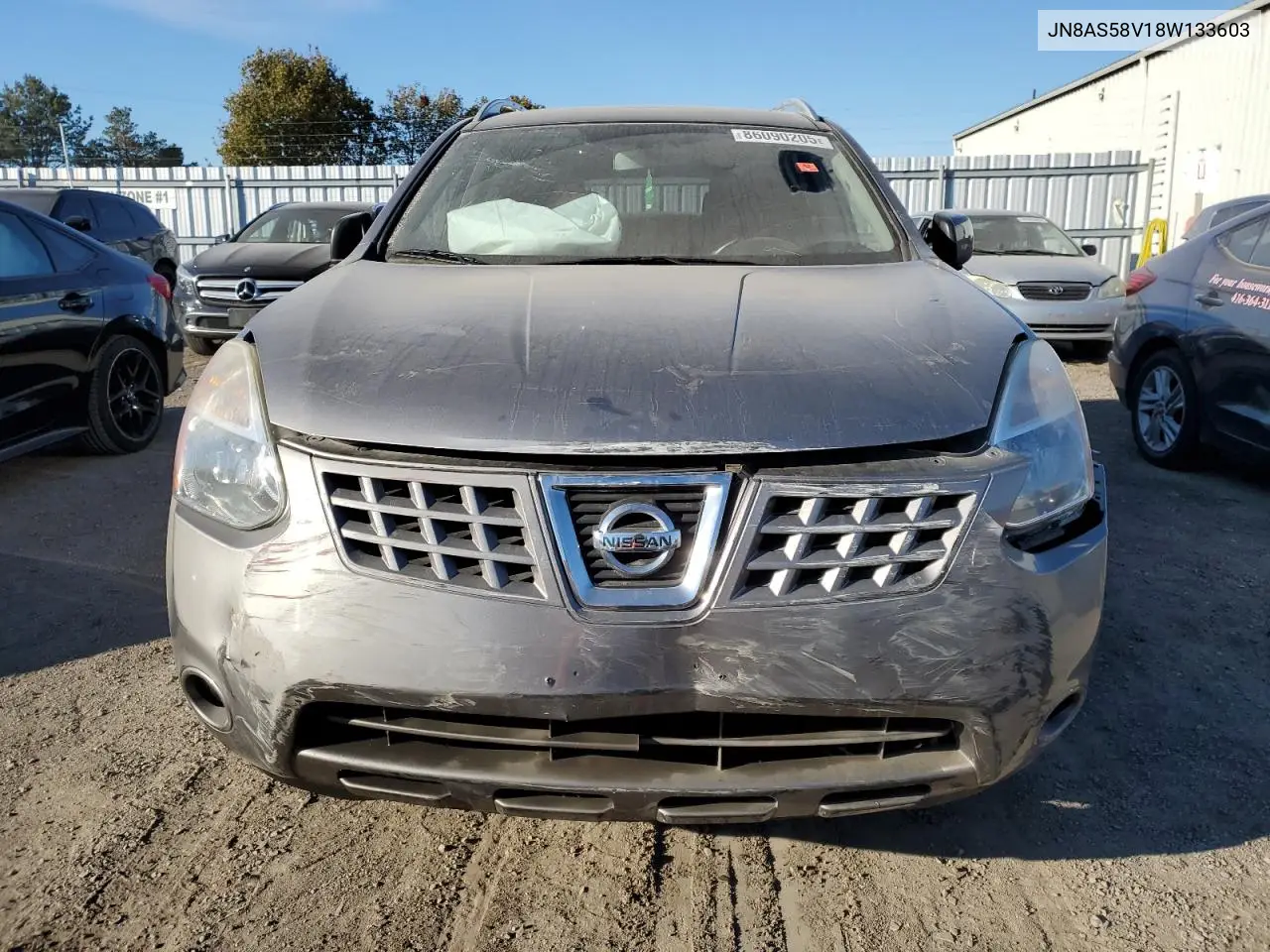JN8AS58V18W133603 2008 Nissan Rogue S