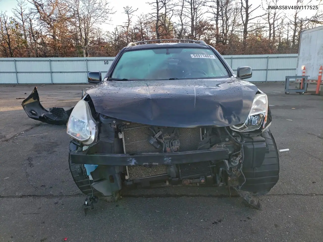 JN8AS58V48W117525 2008 Nissan Rogue S