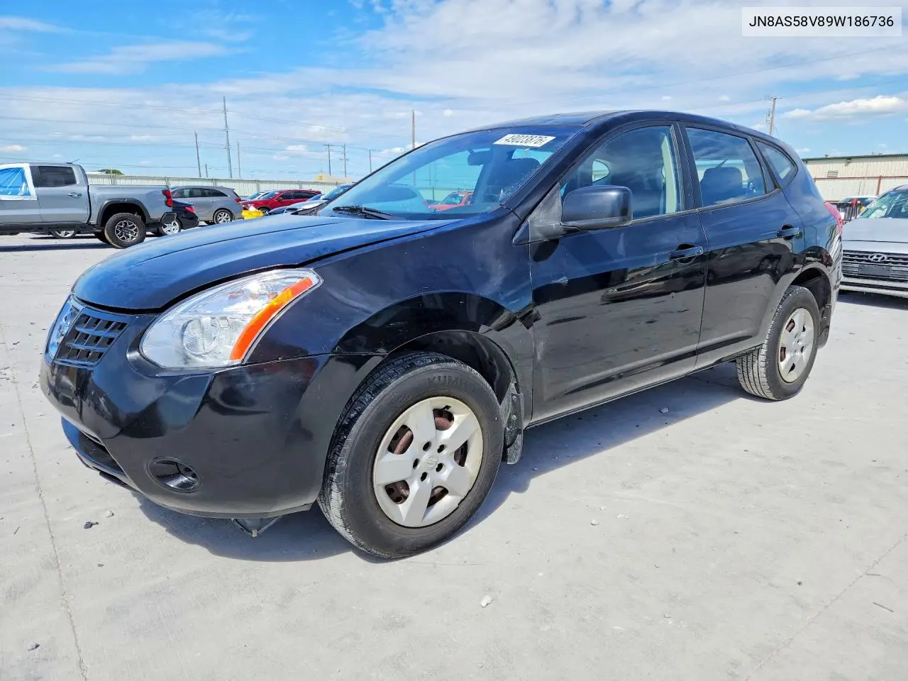 JN8AS58V89W186736 2009 Nissan Rogue S