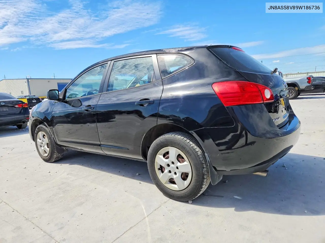 JN8AS58V89W186736 2009 Nissan Rogue S
