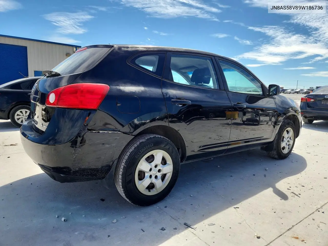 JN8AS58V89W186736 2009 Nissan Rogue S