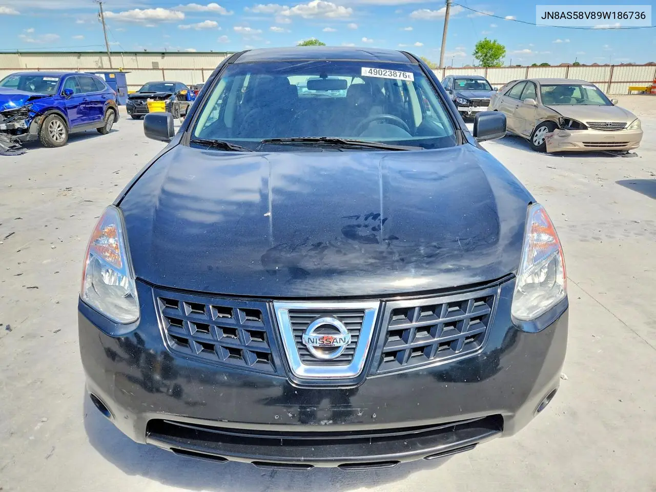 JN8AS58V89W186736 2009 Nissan Rogue S