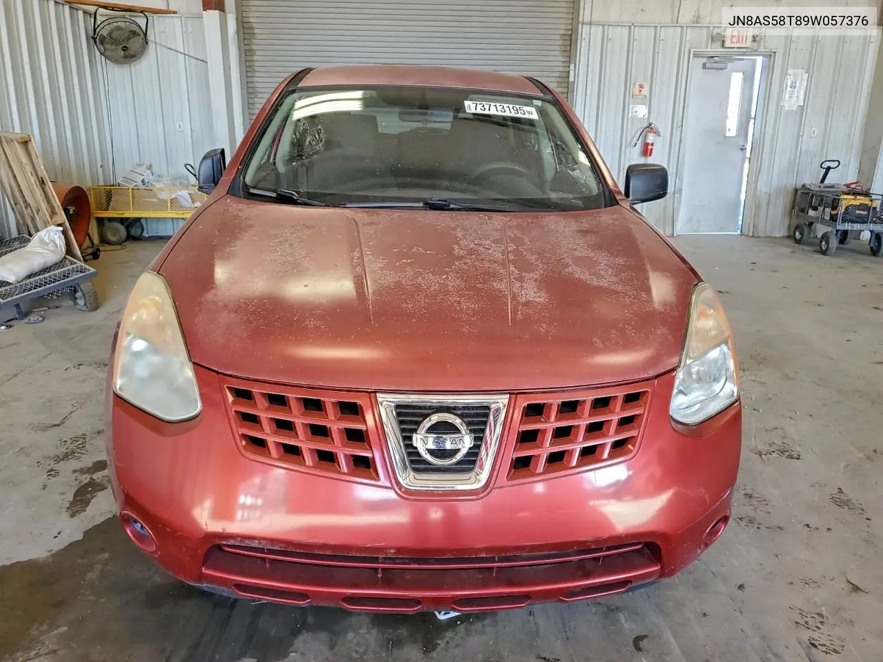 JN8AS58T89W057376 2009 Nissan Rogue S