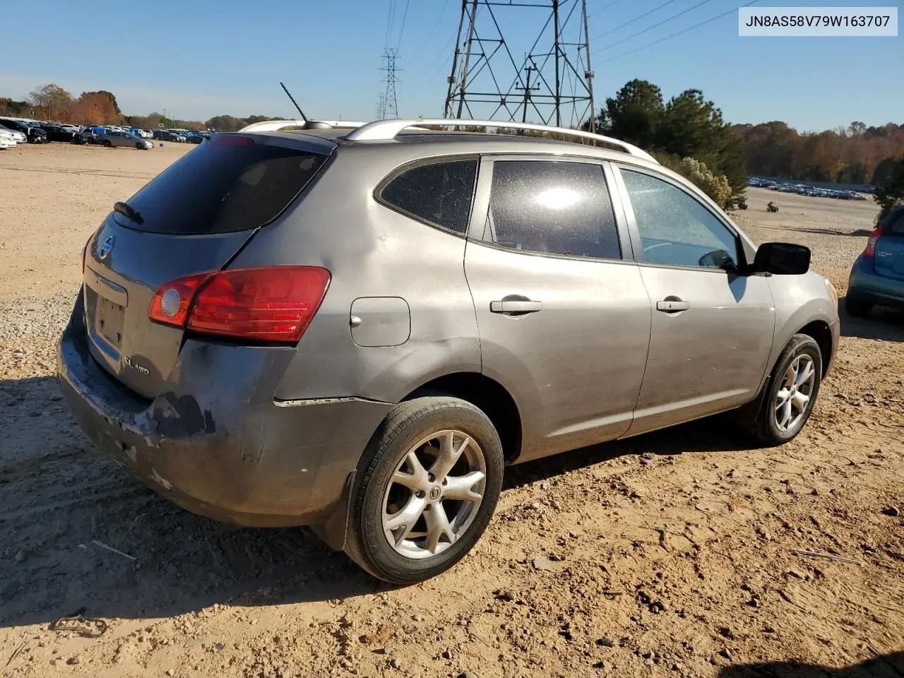 JN8AS58V79W163707 2009 Nissan Rogue S