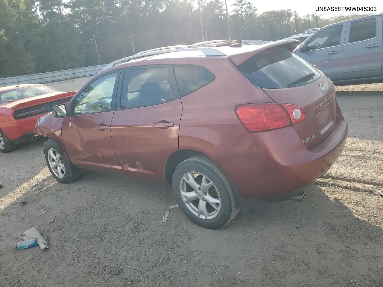 JN8AS58T99W045303 2009 Nissan Rogue S