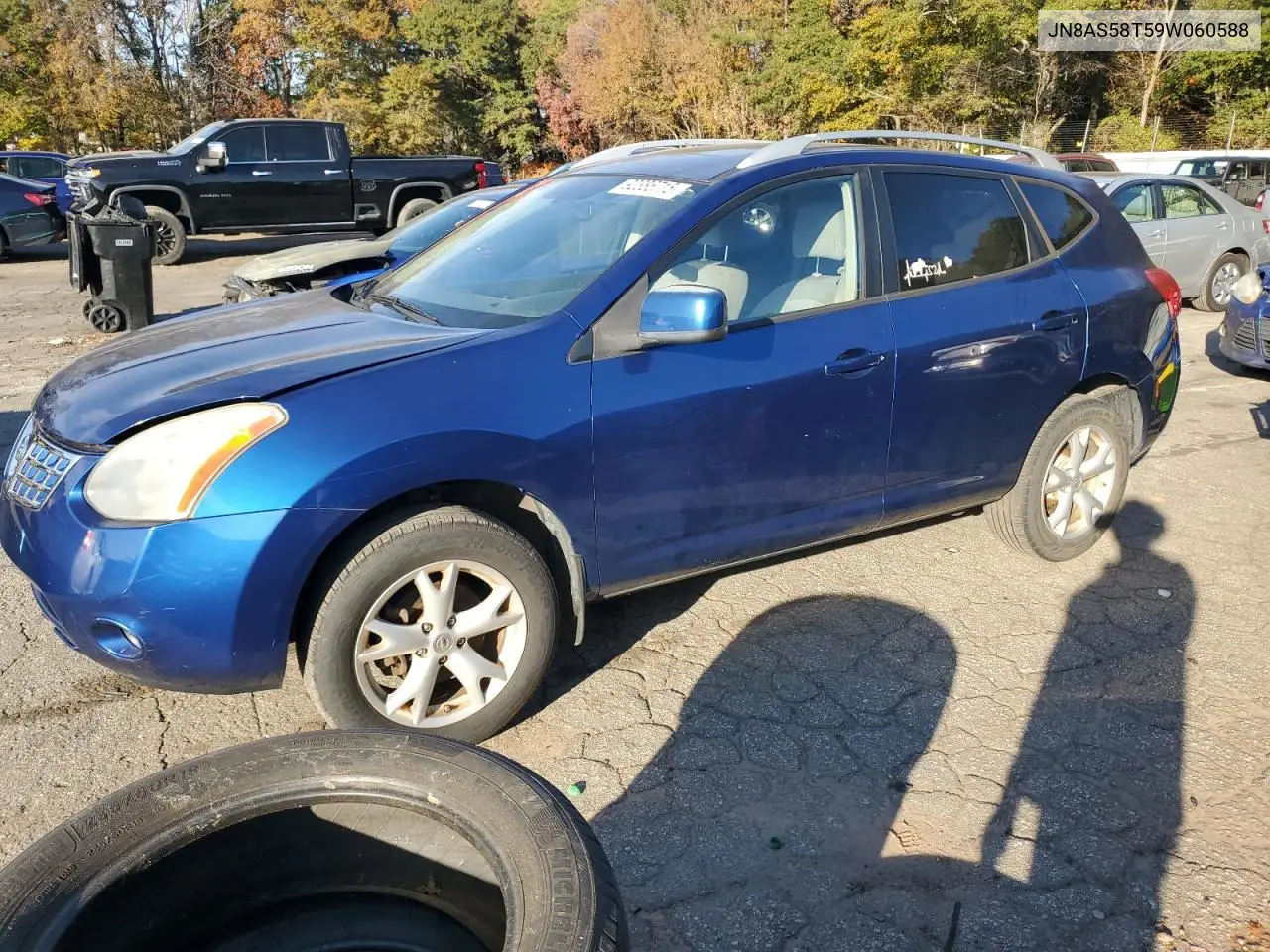 JN8AS58T59W060588 2009 Nissan Rogue S